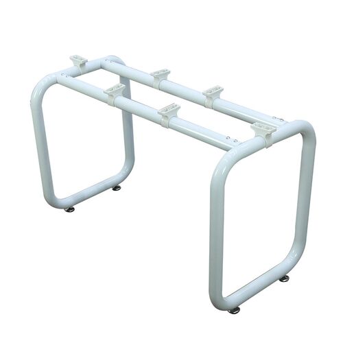 金属烤漆办公桌架弯管电脑桌会议桌台架员工职员办公圆管桌脚桌腿