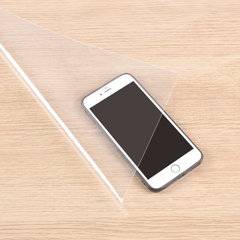 耷拉下垂超薄软玻璃TPU透明餐桌布防水防油防尘非塑料垫