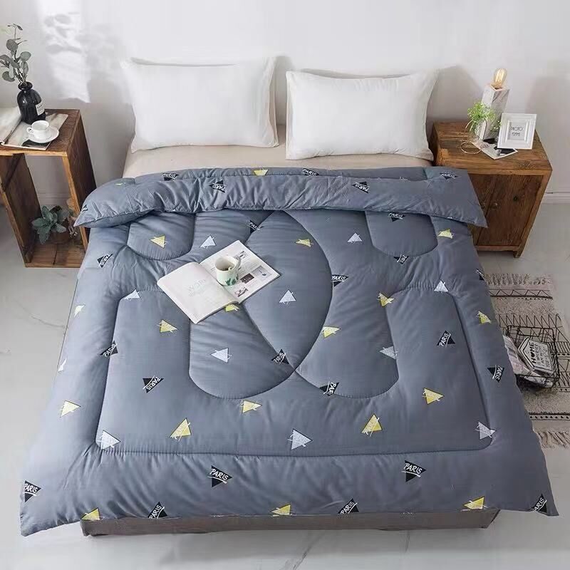 加厚保暖冬被花被寝室单双人被子被芯宿舍1.5m1.8米太空被羽棉被