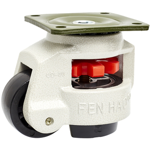 厂家直销福马轮水平支撑脚轮电子设备工业铝型材水平调节轮GD 80F