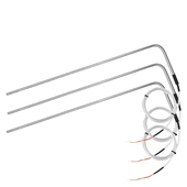 7字型铁氟龙耐酸碱热电阻PT100温控探头L型化工厂电池厂电镀厂用