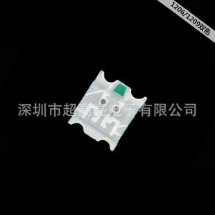 超高亮1206 1209红蓝双色3227红兰LED灯珠贴片发光二极管指示灯