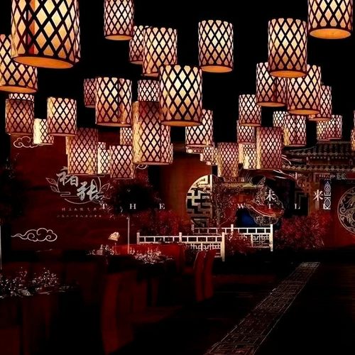 新款中式婚庆布置装饰宫灯灯笼路引挂件复古婚礼现场舞台迎宾摆件