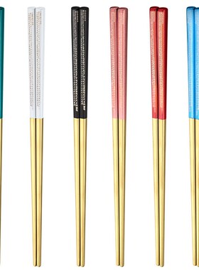 悉昙梵文雕刻金刚萨埵百字明净业 增福 增慧 防霉 防滑不锈钢筷子