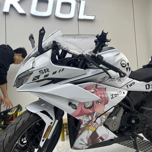 适用23款春风250SR全车w版画贴纸拉花改色膜贴画防水防刮定制改装