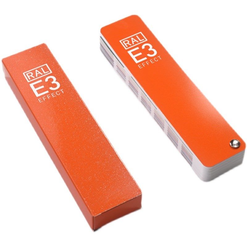 新版RAL劳尔RAL色卡E3实色/金属色490种颜色油漆涂料汽车