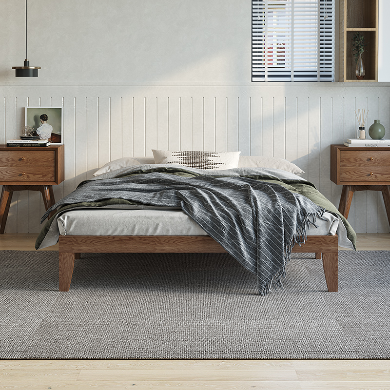 可伸缩单人床90cm公分床架子无床头900宽90200小W户型实木沙发