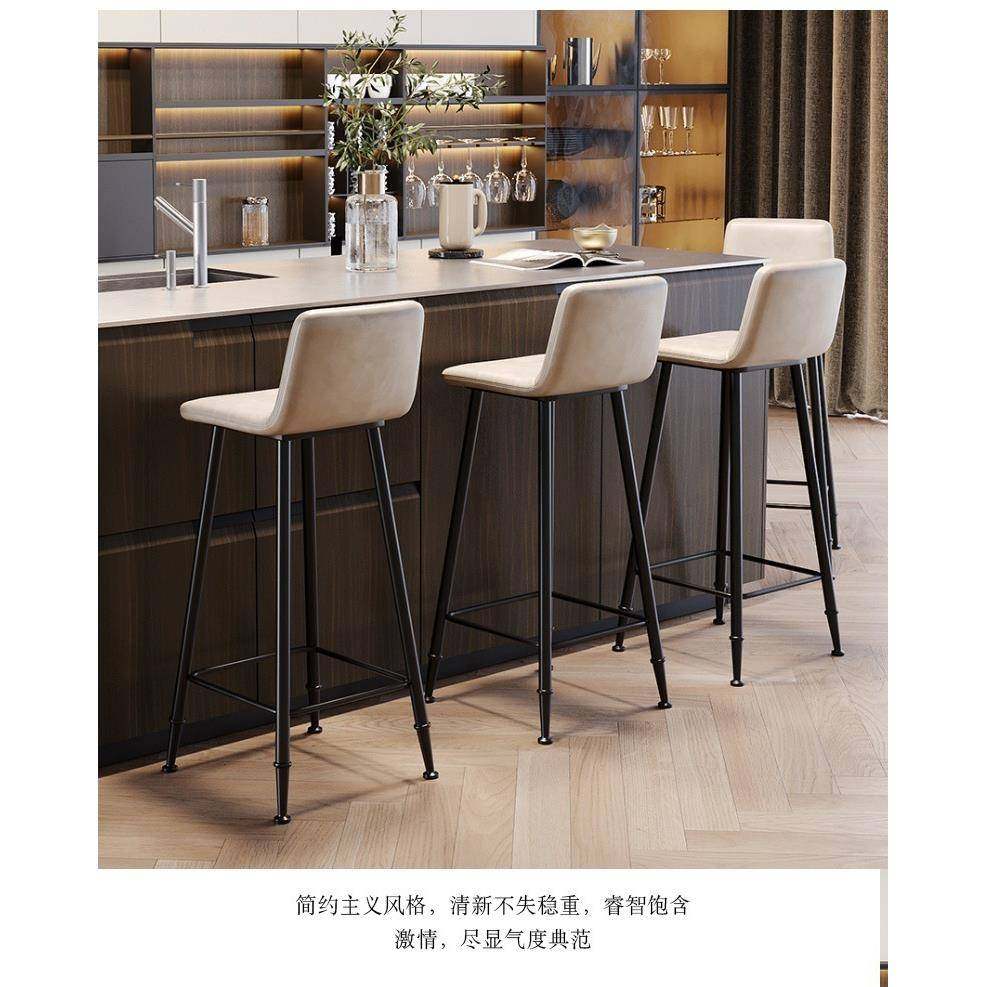 北欧吧台椅现代简约家用高脚凳中岛台高凳前台收银台椅子意式轻奢,特色手工艺,其他特色工艺品,淘宝优惠券,粉丝福利购,淘宝优惠卷