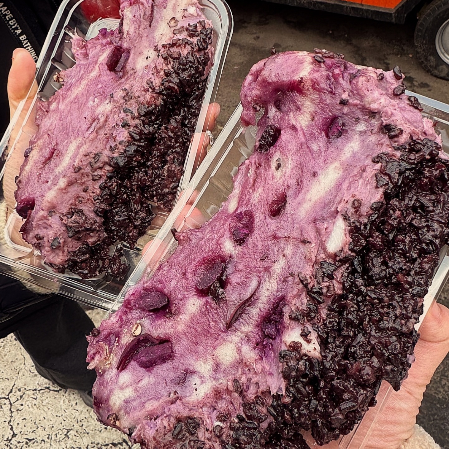 沈阳亚明市场火爆芋泥年糕