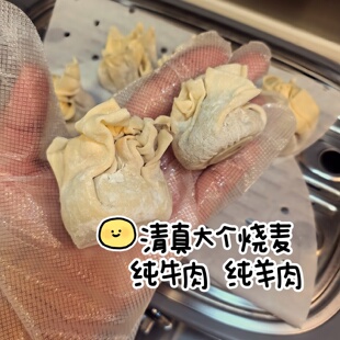 沈阳西关美食街家记大个烧卖回回营清真烧卖牛肉大葱纯牛羊肉