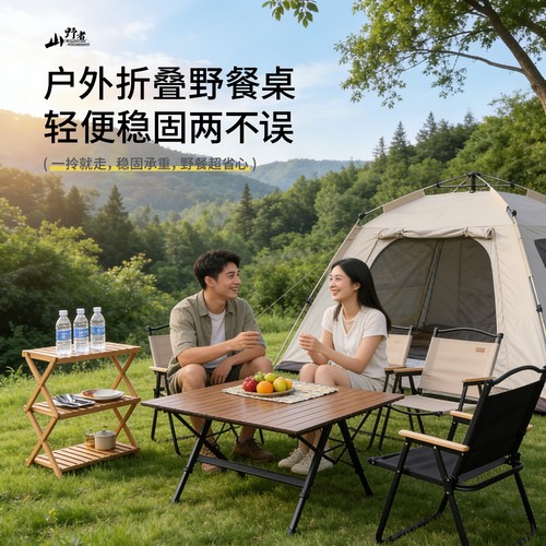 山野者户外折叠桌新品促销