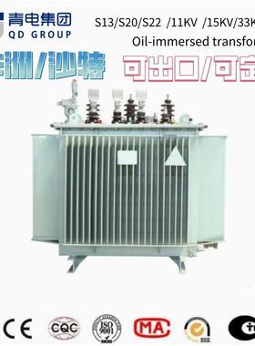 青电变压器厂 S13-M-400 500 630KVA油浸式变压器S20、S22系列