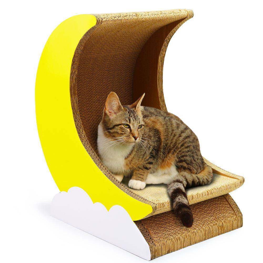 猫抓板-瓦楞纸纸制猫玩耍板-猫窝猫屋猫碗-木马+月亮,自行车/骑行装备/零配件,更多零件/配件,淘宝优惠券,粉丝福利购,淘宝优惠卷