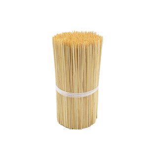 烤肠整箱竹签商用15cm 2.5mm烧烤鸡排关东煮热狗一次性竹签子小吃