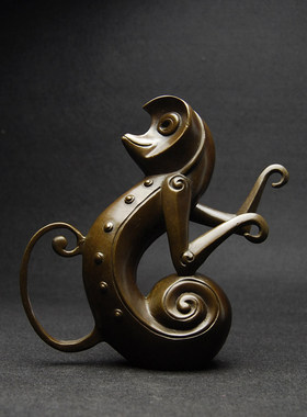 十二生肖摆件 12生肖铜鼠牛虎兔龙蛇马羊猴鸡狗猪铜工艺饰品礼物