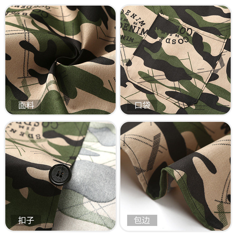 蓝大褂长袖工作服男女定制防尘褂防尘长款仓管工厂汽修搬运劳保服