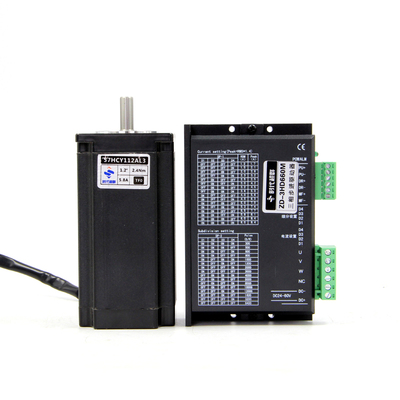 57三相步进电机驱动器套装57BYGt350/1.2/1.8/2.8n.m/ZD-3HE660M