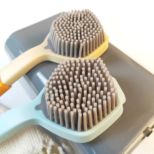 耐高温矽胶洗锅刷长柄加粗不沾锅不伤锅不掉毛洗碗刷碟刷