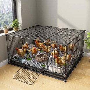 养鸡笼特大号鸡笼子家用室外养殖笼鸡舍自动清粪铁网大型号鸭鹅笼