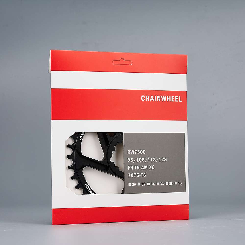 山地车单盘GXP直装式一体盘 正负齿圆盘 盘片32/34/36/38T 3/6mm