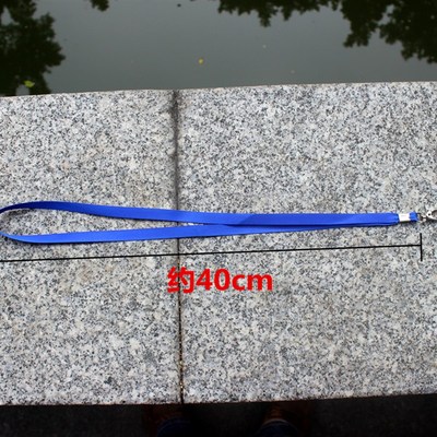 学生厂牌证件卡套胸牌套工作证门禁公交卡套挂绳吊绳挂脖绳50条装