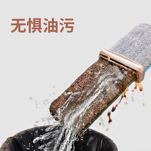 魔丽免手洗平板拖把家用托地瓷砖木地板拖布客厅尘推旋转墩布