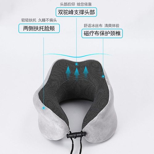 u型颈枕旅游便携脖子靠枕飞机高铁护脖子记忆棉午睡U形头枕可拆洗