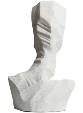 现代简约树脂抽象人物雕塑摆件创意客厅玄关室内样板间装饰品摆设