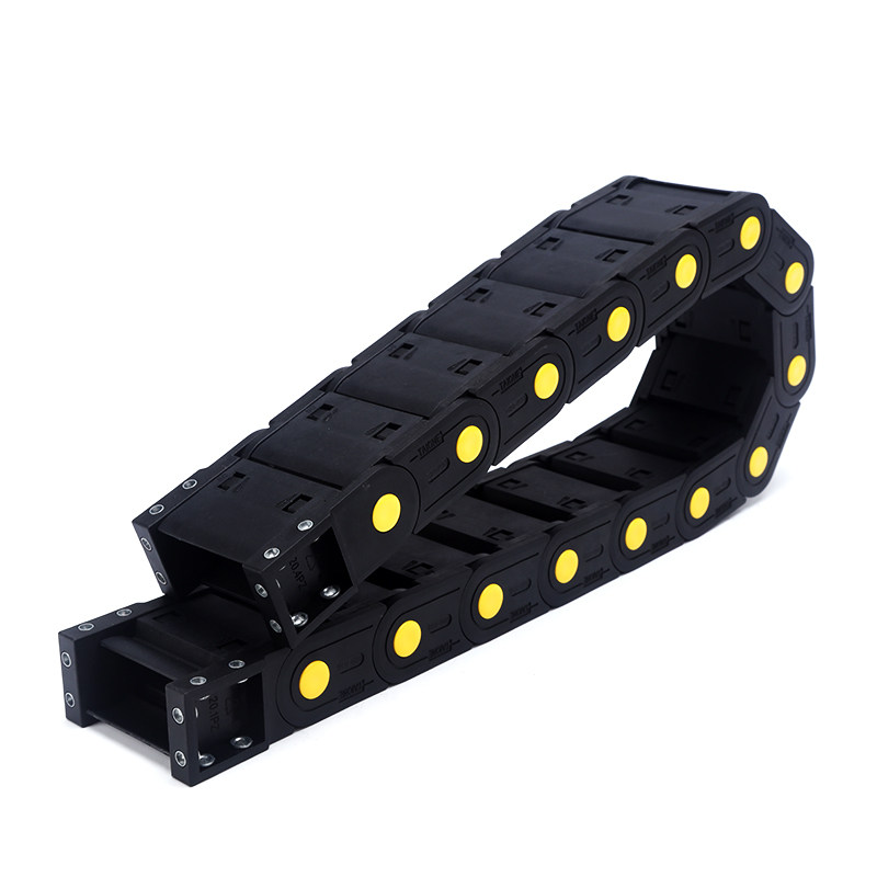 H55塑料尼龙拖链 机床桥式全封闭工程电缆加强型坦克链条腹带线槽,标准件/零部件/工业耗材,拖链,淘宝优惠券,粉丝福利购,淘宝优惠卷