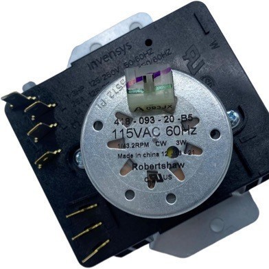 W10185975/WPW10185975 115VAC 60Hz 3W适用于惠而浦干衣机定时器
