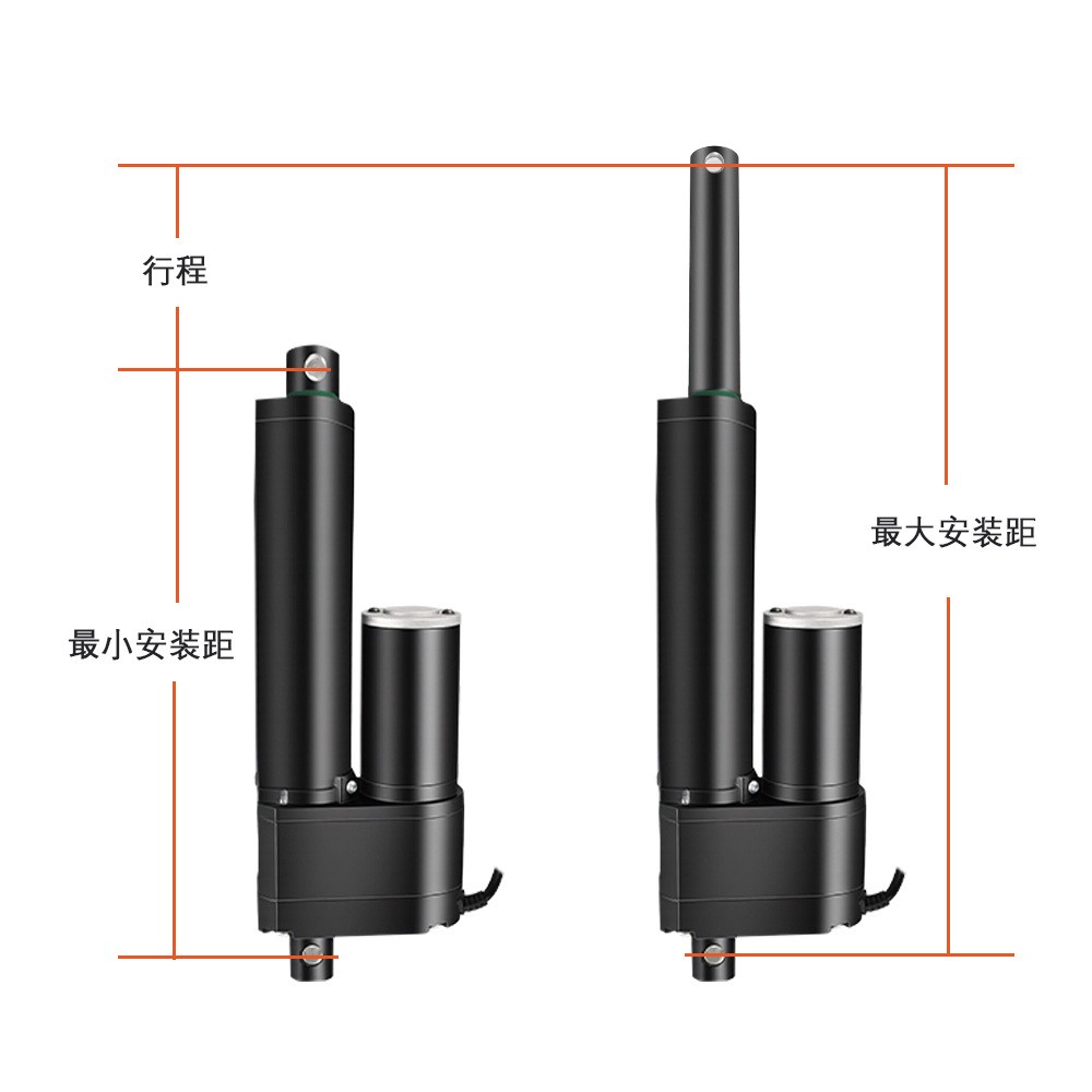 50mm3500N大推力开窗器电动推杆带电位计反馈实现工业自动化配件