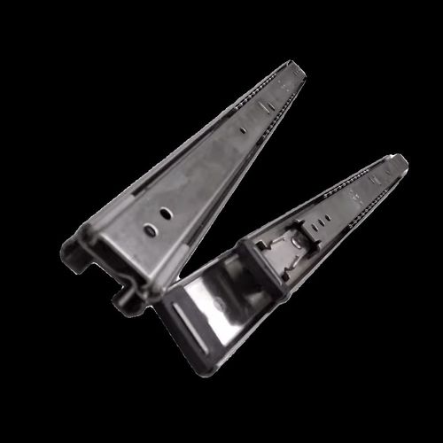 IDB01 35宽不锈钢互u锁三节工业线性滑轨烘烤箱冰柜内轨可抽出导