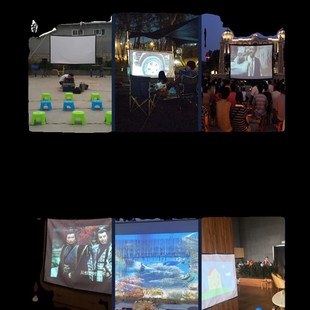 可定制户外老式电影幕布折叠露天双面影子舞帆布影子舞背景幕布