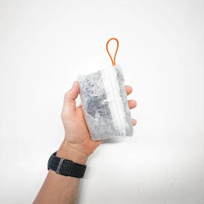 生产粗苯材质大容量防水超轻户外徒步旅行斜挎收纳包