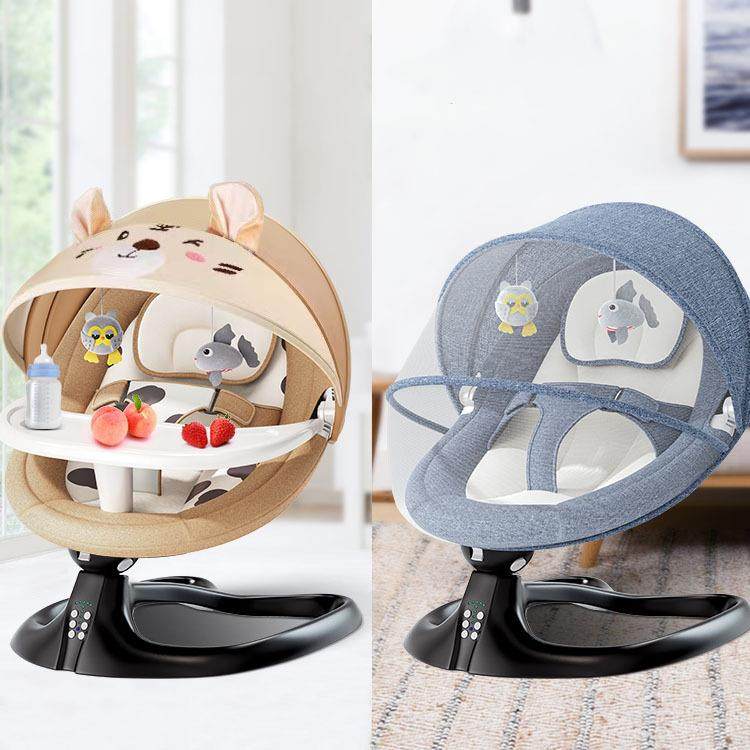 哄娃神器婴儿电动摇摇椅新生儿安抚椅带娃睡觉躺椅宝宝哄睡摇篮床,特色手工艺,其他特色工艺品,淘宝优惠券,粉丝福利购,淘宝优惠卷