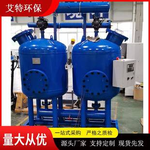多联体滤罐浅层砂过滤器单罐处理量100m3/h降低水浊度