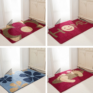 地毯门垫进门门口地垫毛垫子绒面茶几垫 可手洗毛毯客厅长毛中式