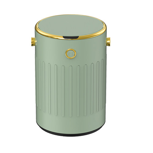 YONA复古智能垃圾桶家用感应式客厅电动圾圾桶网红轻奢卫生间自动