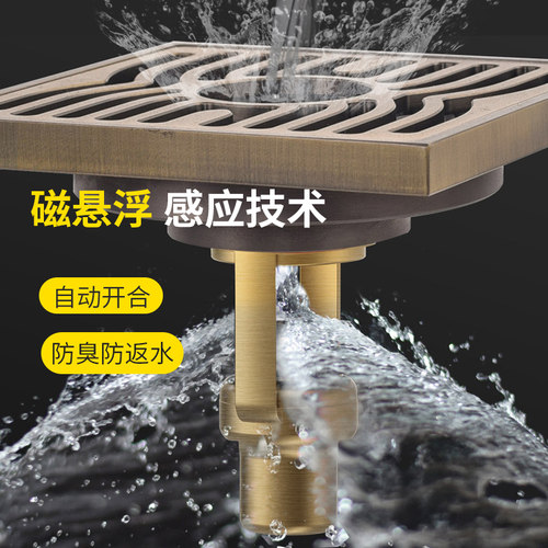 小口径防臭地漏芯超细专用防反味地漏厕所防虫防返水老地漏通用芯