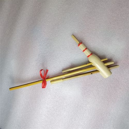 苗族侗族新款小号六管道具纯手D工小孩舞台表演道具乐器芦笙