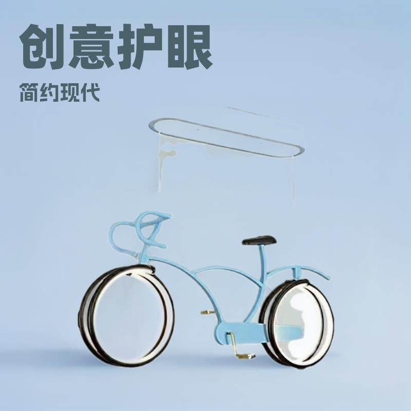 儿童房自行车吊灯创意护眼简约现代男女孩卧室单车个性卡通灯,特色手工艺,其他特色工艺品,淘宝优惠券,粉丝福利购,淘宝优惠卷