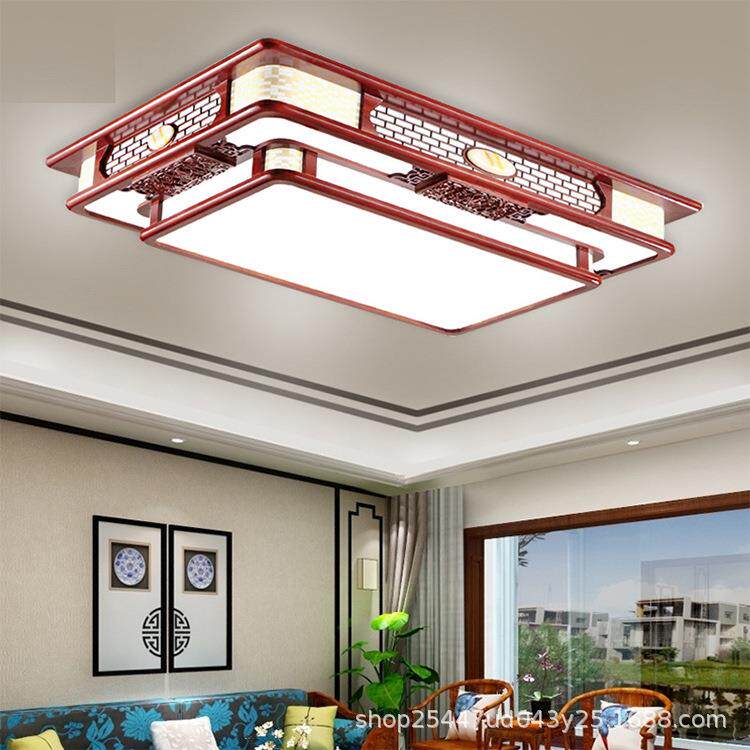 厂家直销式吸顶灯LED古典大气客厅灯中式卧室吸顶灯餐厅书房亚克