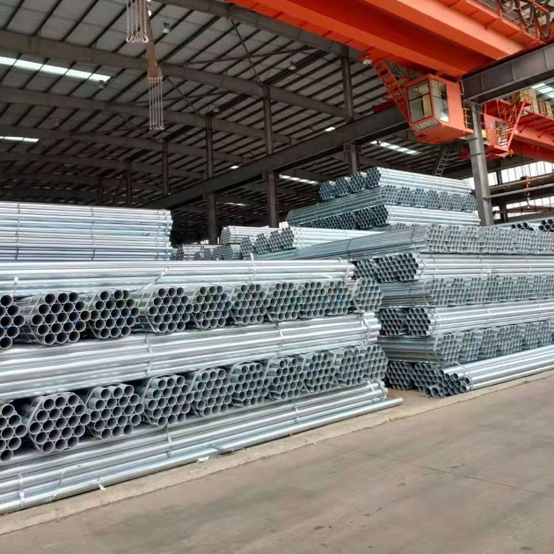陕西现货大量供应热镀锌管Q235B镀锌管DN15 DN20管规格齐全