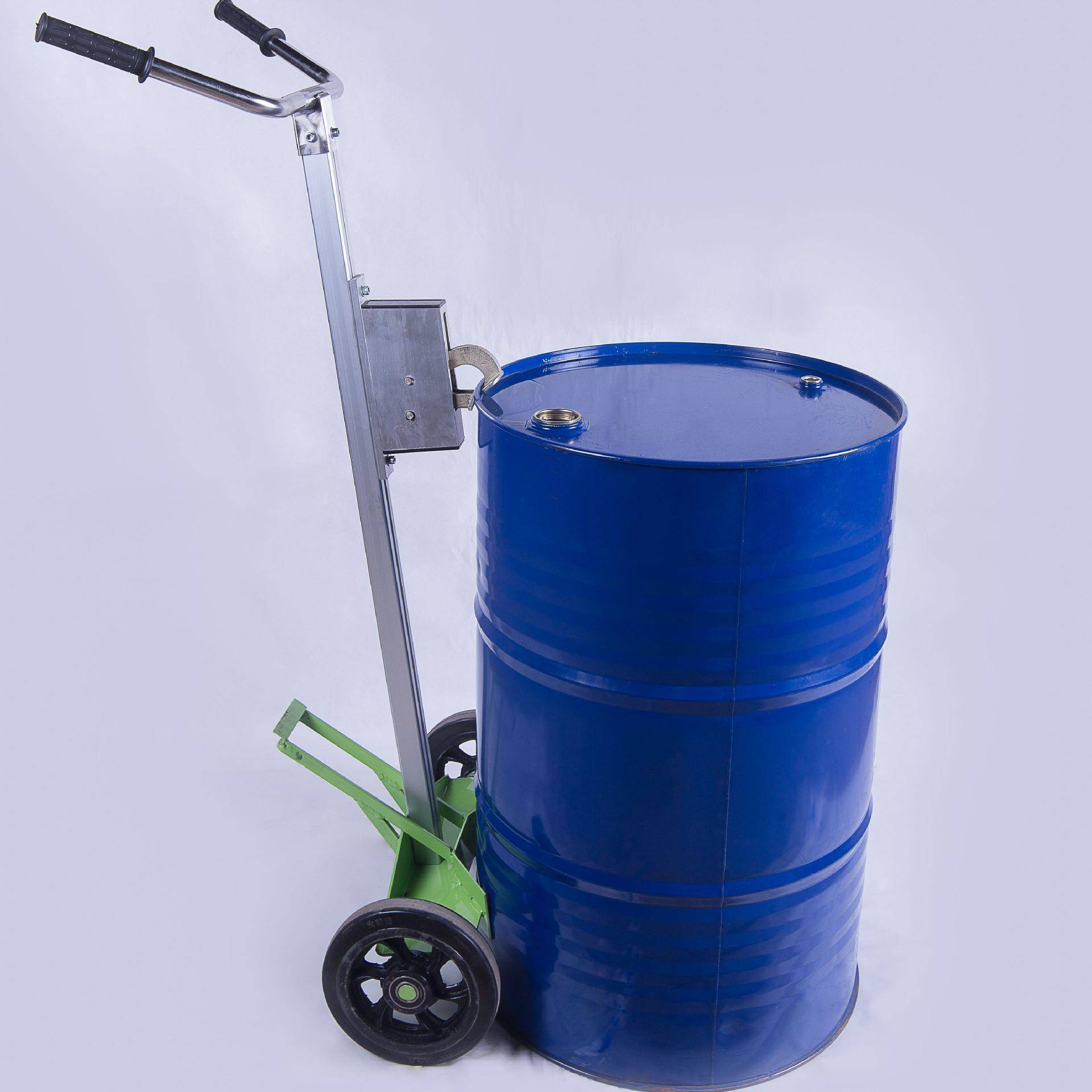 瑞拉特DE450A两轮鹰嘴款油桶搬运车机械油桶车厂家供应