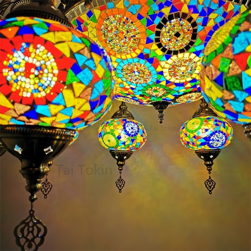 特色餐厅包间吊灯复古异域客厅咖啡厅酒店民宿酒吧土耳其手工吊灯