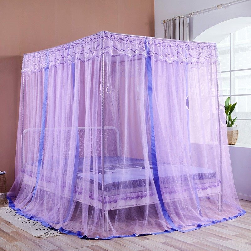 订制蚊帐定做尺寸加m大拼接床母子欧式宫廷公主豪华防尘带顶布家