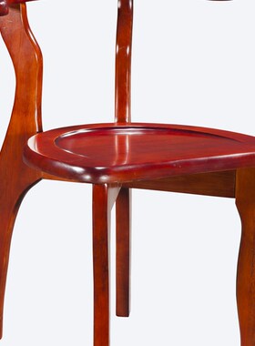 楠木 实木仿古i 靠背椅 茶台的椅子 规格78*62*44cm