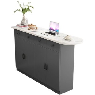 小户型吧台d桌家用客餐厅靠墙玄关隔断柜厨房多功能餐桌抽屉餐边