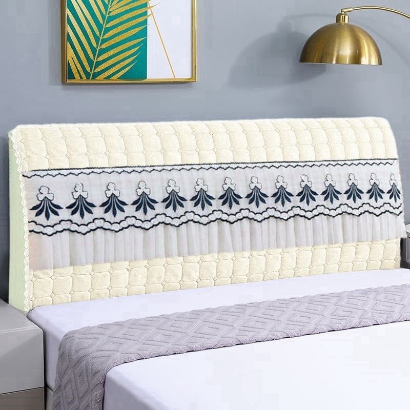 全包轻奢床头罩套简约现代少女床头套罩欧式弧形皮床靠背罩防尘罩,居家布艺,床头罩,淘宝优惠券,粉丝福利购,淘宝优惠卷