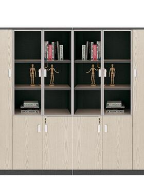 现代简约文件柜立体式多功能办公档案柜资料过落地书柜GYC33